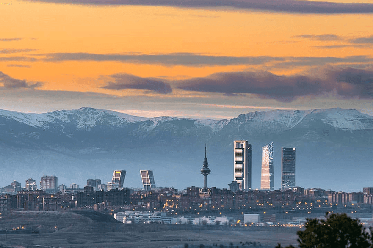 Skyline Madrid